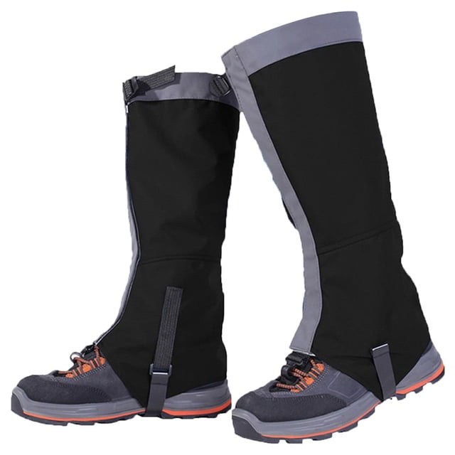 Soidarity 1 par de polainas para piernas de senderismo, polainas para botas de nieve, transpirables, impermeables, para caminar, cubierta de pierna alta Escalada Numero 5 Soidarity OD016307-05