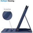 thumbnail image 5 of Fintie 6.8" Slim Fit Vertical Tablet Case with Auto Sleep/Wake, Navy, 5 of 15