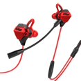 thumbnail image 3 of Wired Gaming Earphone, Noise Cancelling In-Ear Headphones with Adjustable Mic for PS4, PC, Laptop, Cellphone, 3 of 5
