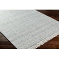 thumbnail image 3 of BoutiqueRugs Aron Contemporary Area Rug - Light Slate, Charcoal, Dark Red - 5' x 7'6", 3 of 8