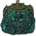 thumbnail image 1 of LHSHID Vintage 1920s Beaded Evening Bag Pearl Clutch Bag for Women Bridal Wedding Purse Sequin Rhinestone Handbag, 1 of 6