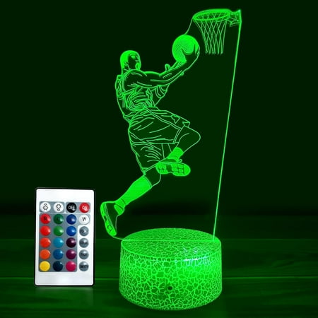 

Shxx Kobe 3d Night Light Basketball Lights Bedside Lamps For Adult Or Kids As Birthday Gift Or Holidays Present Xq-3d6-410