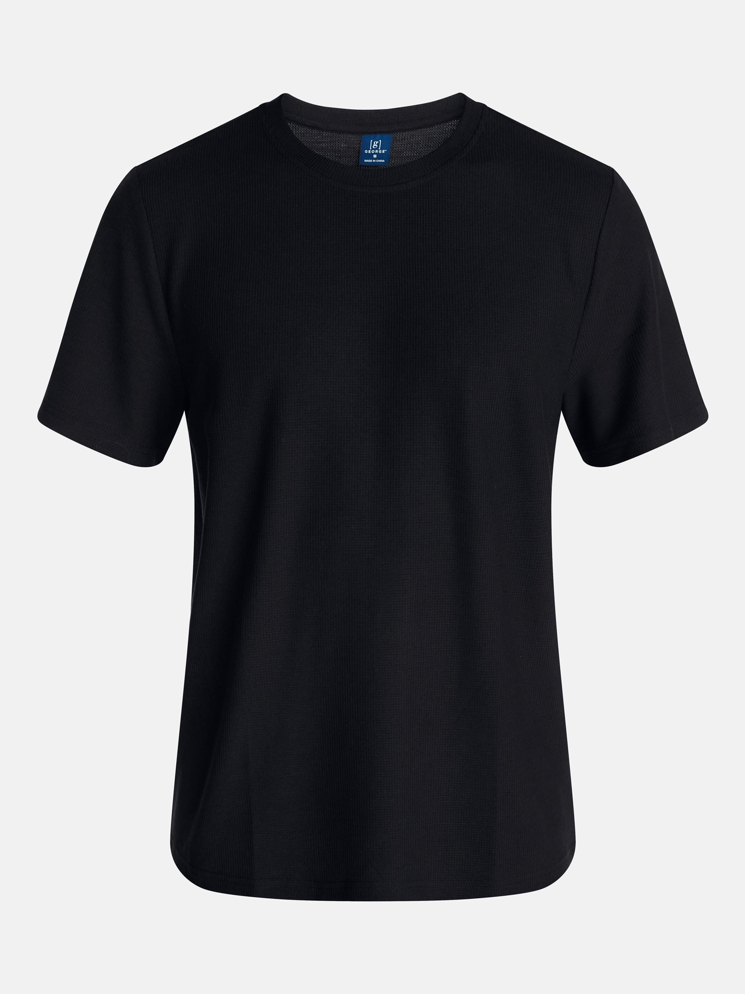 George Men's Waffle Knit Sleep Tee with Short Sleeves, Sizes XS-3XL