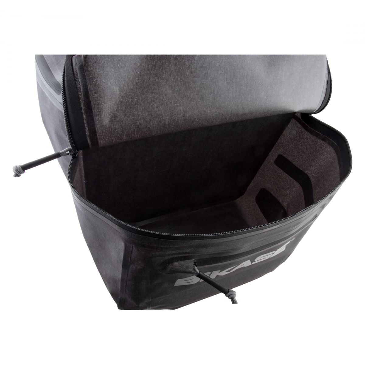 Bikase Urbanator Adjustable Panniers Bag Black 11.5x10.5x6` Bungee Straps 