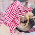 thumbnail image 3 of Puppy Dog Princess Dress，Pet Dogs Summer Clothes Skirt with Hat，Pets Party Apparel Outfit Suit for Small to Medium Dogs, 3 of 13