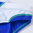 thumbnail image 5 of TANBOM Men's Sexy Triangle Swim Trunks Adjustable Drawstring Polyamide Comfortable Fit Blue M, 5 of 6