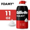 Gillette Foamy Classic Shave Foam for Men, Original Scent, 11 oz