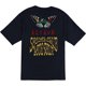 thumbnail image 2 of AGtawh Mens Butterfly Graphic T-Shirt, darkblue, XL, 2 of 2