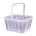thumbnail image 1 of Easter Woodchip Purple Basket, 1 of 1