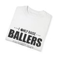 thumbnail image 3 of Hilarious Ballers Coaching Mentoring Educating B-ball Player Novelty Teaching Dribbling Skill Dunking Defending Unisex Garment-Dyed T-shirt, 3 of 4