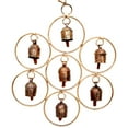 thumbnail image 6 of De Kulture Works Bell Metal Circular Ghantada Wind Chime Hanging Bells for Home Décor, 6 of 6