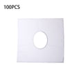 thumbnail image 3 of Jumpingount 100 piezas Toalla de un solo Funda de almohada para tumbarse Agujeros no tejidos de un solo Almohadilla de superposición masajeadores Blanco oh agujero, 3 of 6