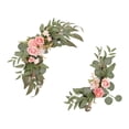 thumbnail image 4 of 2 piezas de arco de boda, flores, centro de mesa, guirnaldas, guirnalda floral decorativa Rosa, 4 of 9