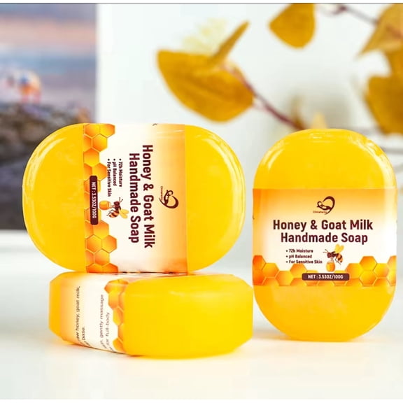 Organic Essential OIl Honey Goat Milk Handmade Soap