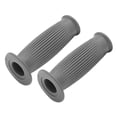 thumbnail image 3 of facefd Paire Universel Moto Poignée de Main Rétro Guidon Gris 25 28MM, 3 of 8