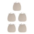 thumbnail image 3 of maskred Coussin de Chaise Durable et Respirant pour un Confort d'Assise Optimal beige 5Set, 3 of 6