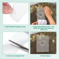 thumbnail image 4 of Unique Bargains Window Screen Repair Tape, 3.94in x 16.4FT(197IN) Black Screen Repair Kit for Window or Doors Screen Repair, 4 of 6