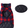 thumbnail image 3 of Abrigo de invierno para perros de estilo británico Apuakthei, resistente al viento, repelente al agua, acogedor, para clima frío, forro polar, ropa para perros, chaqueta para perros, 3 of 5