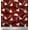 Blood Red, variant on Soimoi Green Cotton Duck Fabric Text & Tacos Food Decor Fabric Printed Yard 42 Inch Wide