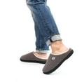 thumbnail image 2 of Ravelier Men's Fleece Lined Memory Foam Clog Slipper, 2 of 6