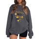 thumbnail image 1 of Gibobby Sudadera de mujer Sudadera suelta casual con estampado navideño de manga larga con cuello redondo para mujer de manga larga(Gris oscuro,XL), 1 of 3