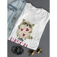 thumbnail image 3 of Little Raccoon Pascal T-Shirt Women -Smartprints Designs, Female 4X-Large, 3 of 4