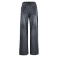 thumbnail image 4 of High Waisted Jeans for Women, Audhol Women High Waisted Jeans Loose Trendy Stretchy Straight Leg Plus Size Distressed Denim Pants with Pockets Baggy Jeans for Women Grey 3XL, 4 of 7