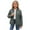 Dark Gray, variant on BFHHYA Boys Girls Lightweight Puffer Jacket Kids Button-Up Coat Lapel Casual Warm Outerwear with Pockets for Weekend Errands(5-14Y)