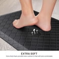 thumbnail image 4 of Alfombrilla HappyTrends acolchada antifatiga, 17,3 x 28 cm, color negro, 4 of 7