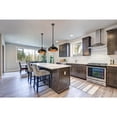thumbnail image 3 of Living District Circa 1-Light Transitional Aluminum Pendant in Black, 3 of 8
