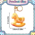 thumbnail image 3 of 2026 Year of The Horse Keychain, Chinese New Year Horse Pendant, Plastic Chinese Zodiac Horse Hanging Ornament, 2026 Cute New Years Gift, 3 of 7
