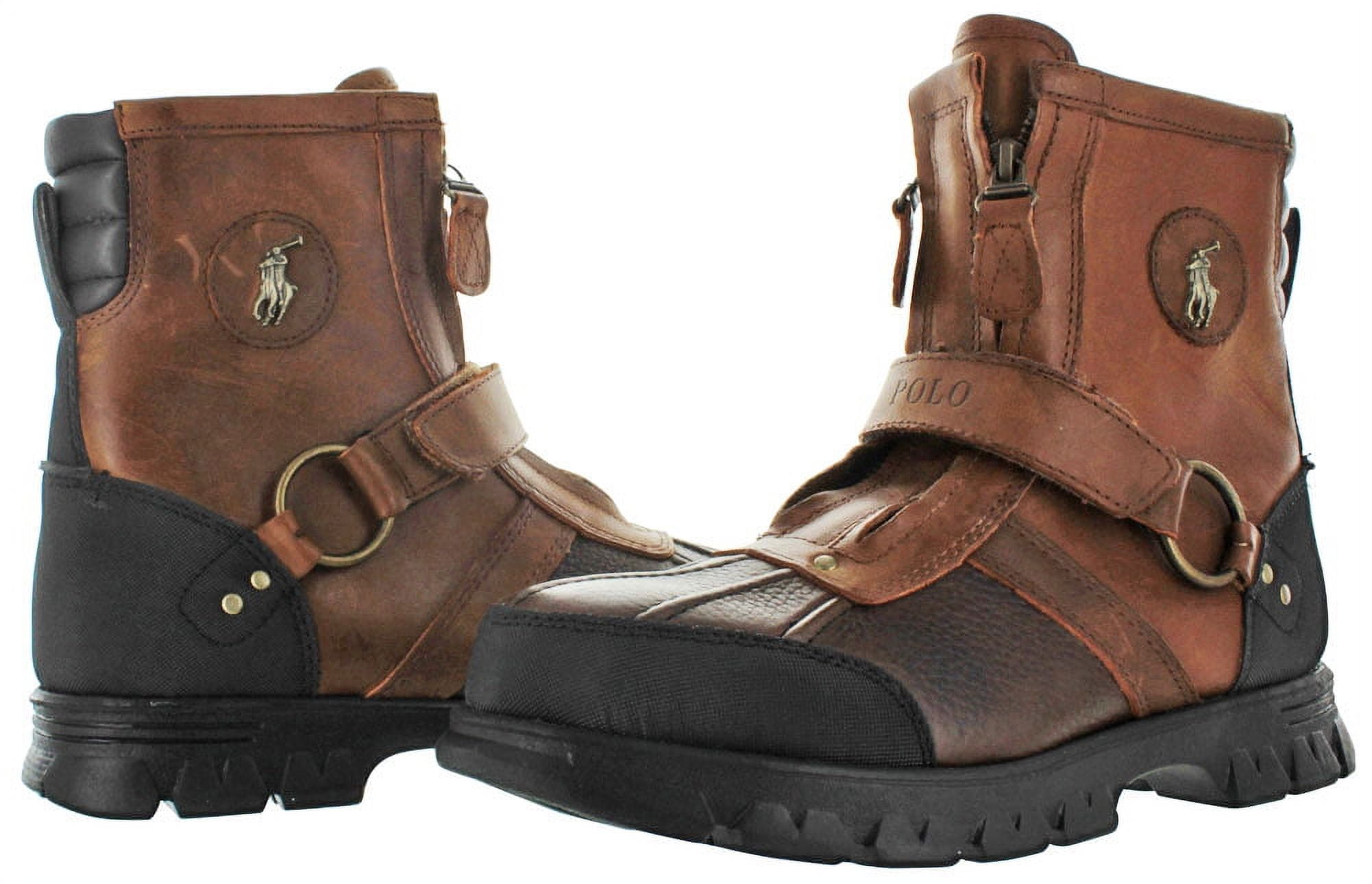 Polo Ralph Lauren Stores have two different material boots