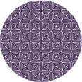 thumbnail image 1 of Ahgly Company Indoor Round Patterned Blush Pink Area Rugs, 8' Round, 1 of 1