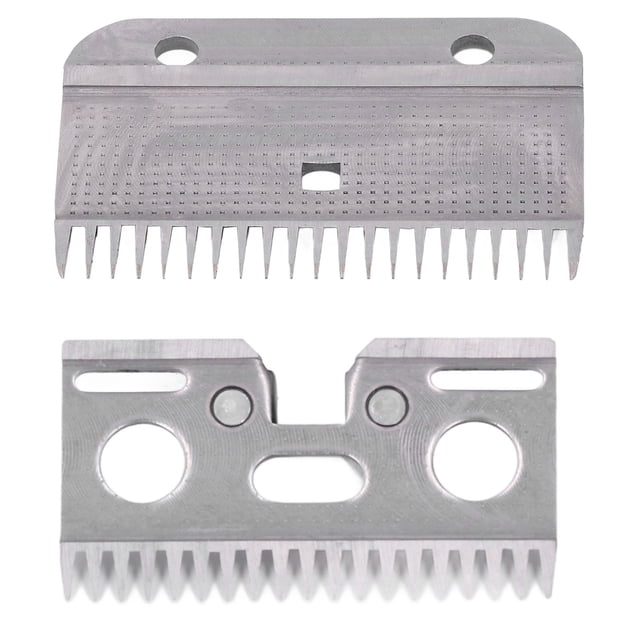 Horse Hair Clippers Blades, Abrasion Resistance Animal Hair Clipper Blade High Efficiency 2Pcs 21 Teeth Sharpness For Goat For Dogs