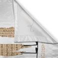 thumbnail image 3 of Ambesonne Egypt Kitchen Curtains, Oriental Woman Design, 55"x39", Pale Brown and Black, 3 of 3