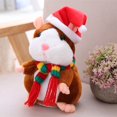 thumbnail image 5 of ToyKingdee Talking Hamster Repeats What You Say Mimicry Pet Plush Buddy Electronic Mouse Interactive Toy Funny Stuffed Toys Early Learning, 5 of 6