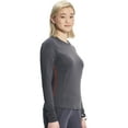 thumbnail image 2 of Cherokee Infinity Women's Underscrub, Long Sleeve Contemporary Fit T-Shirt with Round Neck IN640, S, Pewter, 2 of 3