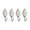D, variant on Nkmbld Adhesive Towel Hooks for Bathrooms, Leaf Non-Marking Hooks No-Hole Kitchen Bathroom Wall Towel Hooks, Works on Ceramic, Marble, Glass, Metal