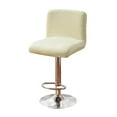 thumbnail image 3 of Perfect Fit Chair Cover High Quality Silver Fox Fur for Bar and Low Back Chairs, 3 of 8