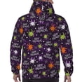 thumbnail image 7 of Naloa Halloween Men's Casual Hooded Collar Drawstring Hoodies Pullover Sweatshirts Casual Long Sleeve Shirts-XX-Large, 7 of 7