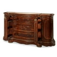 thumbnail image 2 of Michael Amini Cortina Wood Dresser in Honey Walnut, 2 of 11