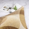 thumbnail image 5 of Phantoscope Geometric Series Decorative Throw Pillow Covers, Light Coffee Planet, 18" x 18", Set of 4, 5 of 5