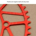 thumbnail image 2 of Aoanydony Chain Ring - Easy To Install Durable Wide Compatibility - Bike Crank Bicycles Crank Bike Crank set 52T red, 2 of 6