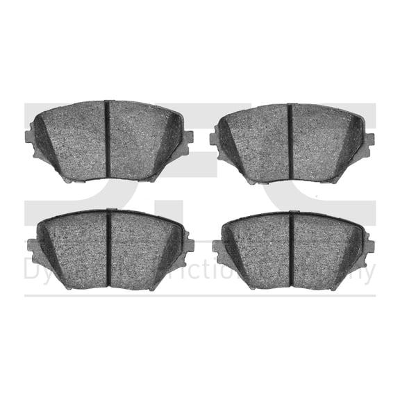 Dynamic Friction Company 5000 Advanced Brake Pads - Ceramic 1551-0862-00-Front Set For 2001-2005 Toyota RAV4