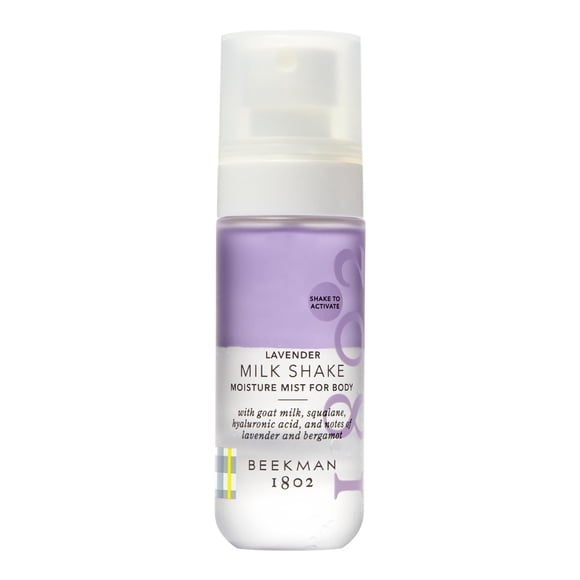 Batido de leche de lavanda Body Mist Beekman 1802, 60 ml, con ácido hialurónico y aceite de jojoba