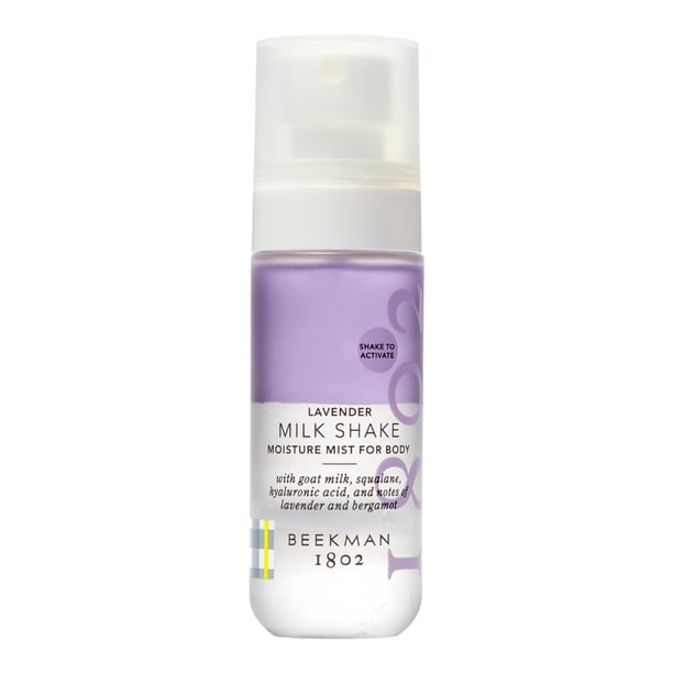 Batido de leche de lavanda Body Mist Beekman 1802, 60 ml, con ácido hialurónico y aceite de jojoba