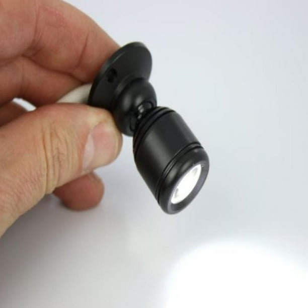 Micro Pivoting LED Spotlight - 1 Watt High Power LED Lamp - Tiny Size