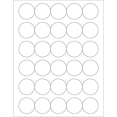 UPC: 0848109045337 | Tape Logic Glossy White Circle Laser Labels 1 1/2 Glossy White 3000/Case LL301