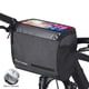 thumbnail image 1 of Bolsa de bicicleta 4.5L Bolsa de ciclismo de gran capacidad Portabicicletas impermeable TPU Soporte para teléfono móvil Bicicleta de montaña Bolsa de marco delantero de bicicleta para teléfono celular, 1 of 7