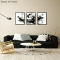 thumbnail image 3 of Hieng 3 Pcs Black and White Abstract Wall Art Modern Contemporary Wall Decor Aesthetic Splash Ink Painting for Living Room Bedroom Office Unframed, 3 of 6
